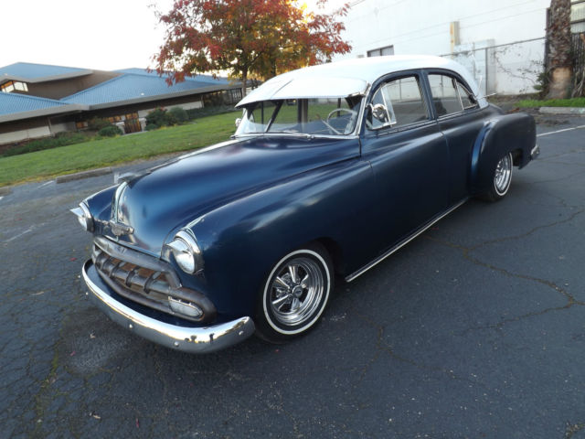 1952 Chevrolet Bel Air/150/210 Traditional 60s Ranfla Mild Custom Blue Lowrider - photo 2