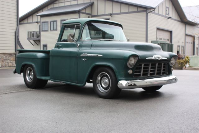 chevy truck ratrod restomod blown supercharged 3100 patina barnfind 1956 Chevrolet Other Pickups