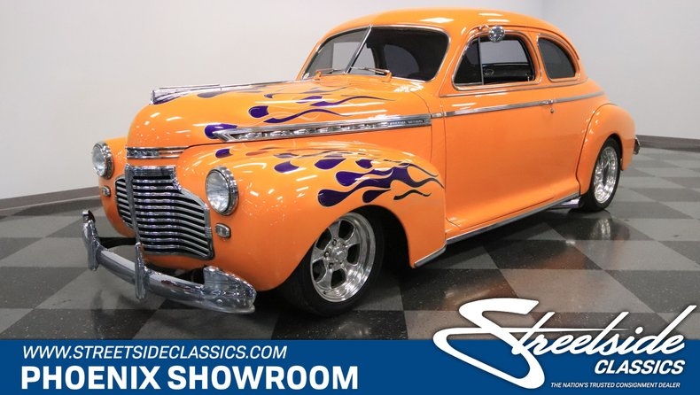 Chevy V8 TH400 Auto Classic Vintage Collector Custom Mustang Orange Upgraded 1941 Chevrolet Other --