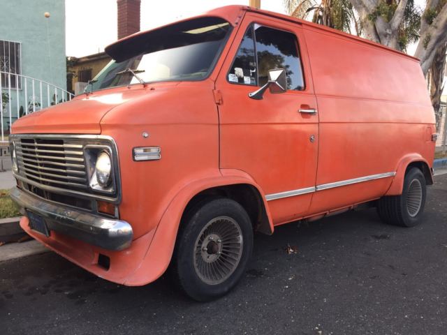 Chevy van g10 shorty survivor 1974 Chevrolet G20 Van