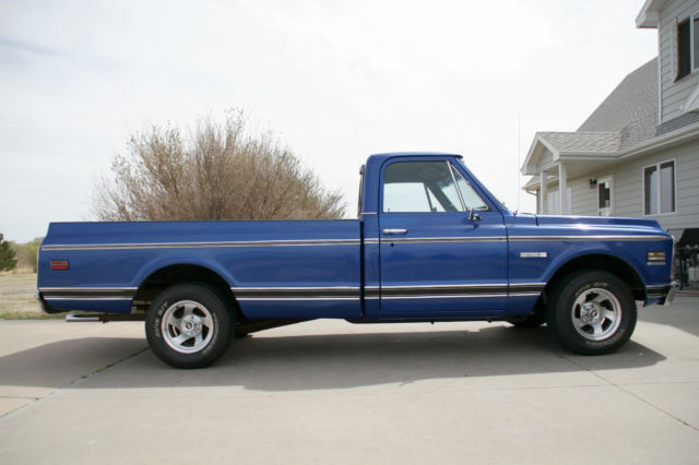 Cheyenne big block 402 factory AC, tilt wheel mostly restored NICE START! FAST! 1971 Chevrolet C-10