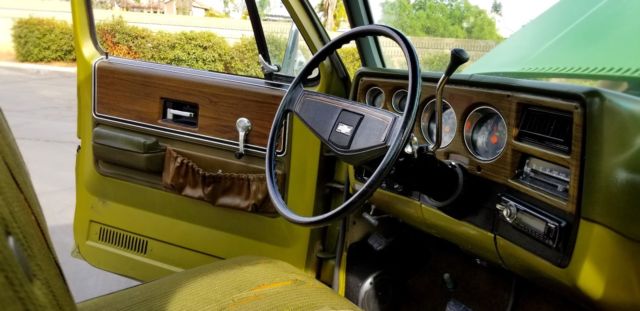 1973 Chevrolet C-10 SUPER CHEYENNE 454 BIG BLOCK WOOD BED C20 - photo 11
