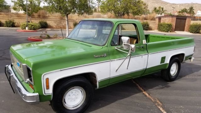 1973 Chevrolet C-10 SUPER CHEYENNE 454 BIG BLOCK WOOD BED C20 - photo 13