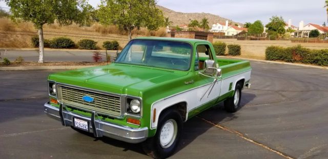 1973 Chevrolet C-10 SUPER CHEYENNE 454 BIG BLOCK WOOD BED C20 - photo 4