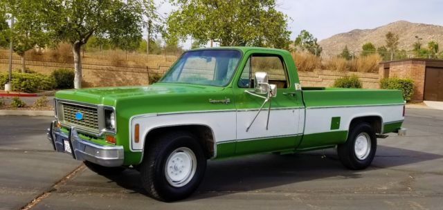 1973 Chevrolet C-10 SUPER CHEYENNE 454 BIG BLOCK WOOD BED C20 - photo 5