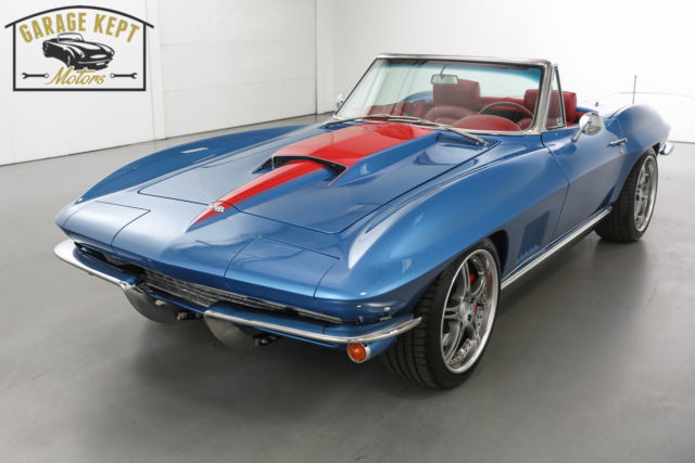 Chicago Cubs Fan Memorabilia Car 1967 Corvette Pro-Touring Cubbies Restomod LS-6 1967 Chevrolet Corvette Pro-Touring