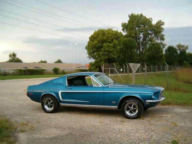 Chicago Fire TV show Mustang hero car driven by Taylor Kinney 1968 Ford Mustang