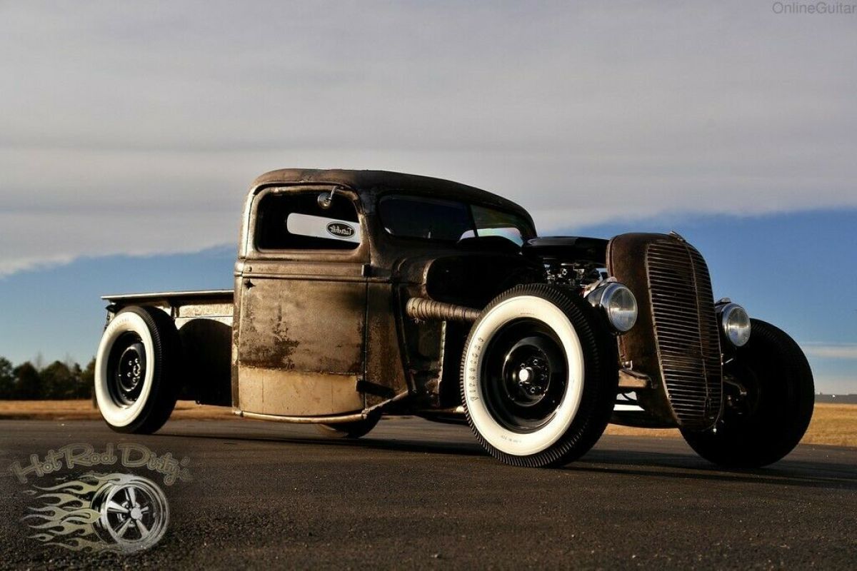 1937 Ford F-100 Shortbed F100 C10 3100 Hotrod Street Rat Apache - photo 8