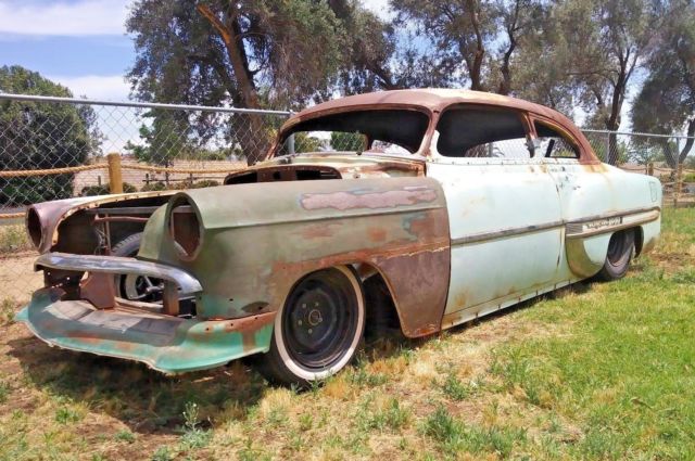Chopped, Custom, Heidts MII, Tri 4 bar, 4 Wheel disc brake, Rolling Project 1954 Chevrolet Bel Air/150/210