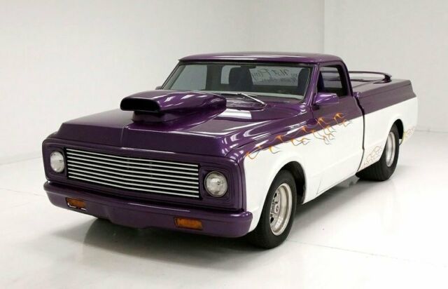Chopped, Shaved And Tubbed Custom Interior Powerful 350ci Crate Motor 1971 Chevrolet C10