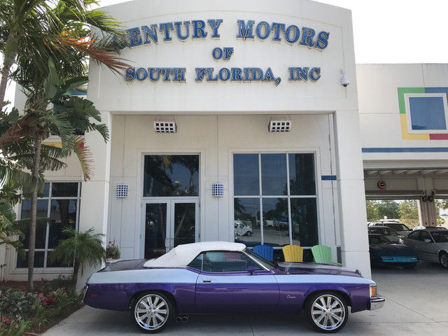 Chrome Wheels Leather Automatic 351 Cleveland V8 1973 Mercury Cougar