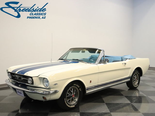 CHROMED & BUILT 289 V8, 4 SPD, GT APPEARANCE, SHELBY STRIPES, NICE LOOKING PONY 1965 Ford Mustang GT Tribute