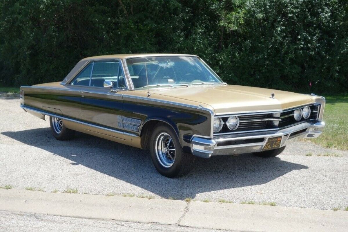 Chrysler 300 Black/ Gold with 0 Miles, for sale! 1966 Chrysler 300 Series -ORIGINAL BLACK PLATE CALIFORNIA CLASSIC- SEE VIDE