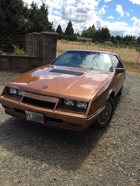 Chrysler Laser 1984 Chrysler Other XE