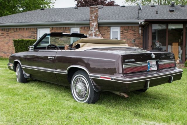 1982 Chrysler LeBaron 2 Door Convertible - photo 6