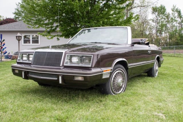1982 Chrysler LeBaron 2 Door Convertible - photo 8
