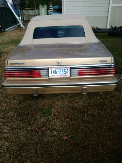 1984 Chrysler LeBaron MARK CROSS - photo 3