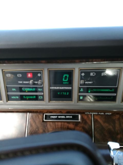 1984 Chrysler LeBaron MARK CROSS - photo 5