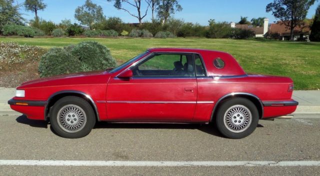 ~CHRYSLER MASERATI TC ~ 1990 Chrysler MASERATI TC CHROME