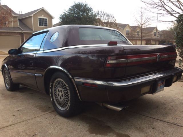 1989 Chrysler TC by Maserati - photo 4