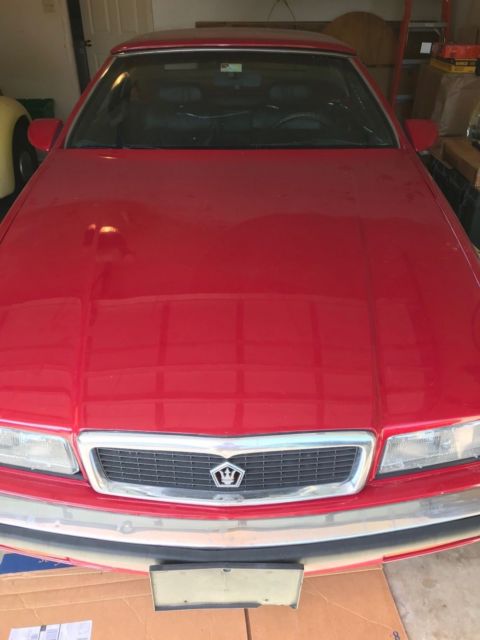 1990 Chrysler TC Maserati - photo 2