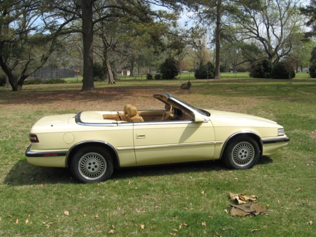 1989 Chrysler TC Maserati Turbo Coupe - photo 12