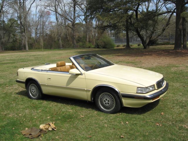 1989 Chrysler TC Maserati Turbo Coupe - photo 13