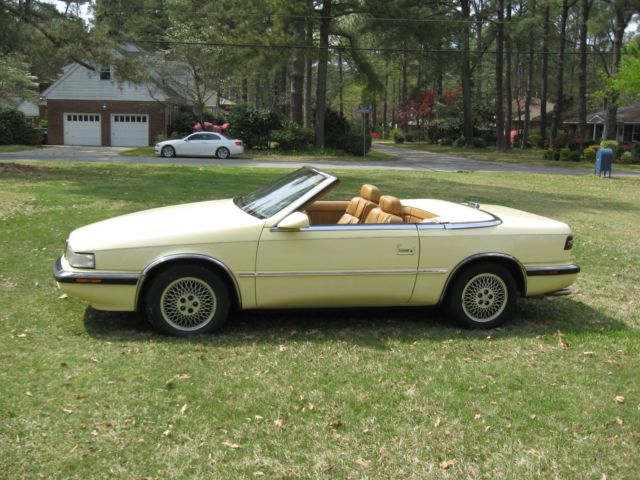 1989 Chrysler TC Maserati Turbo Coupe - photo 8