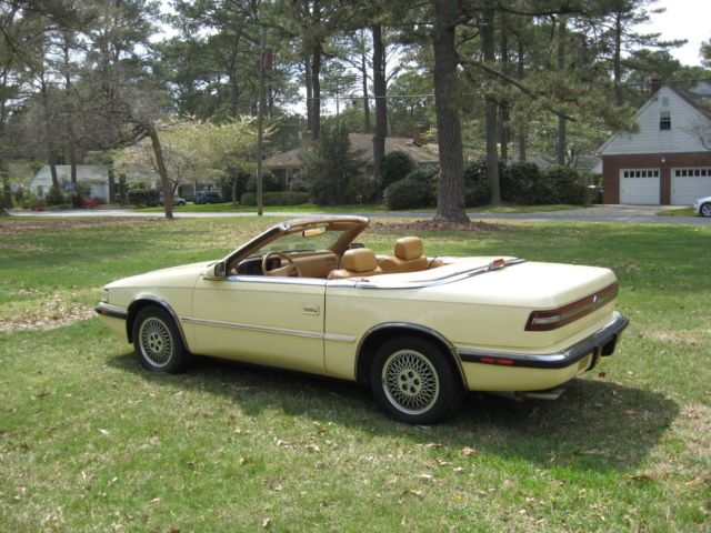 1989 Chrysler TC Maserati Turbo Coupe - photo 9