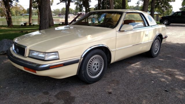 Chrysler TC Maserati Turbo automatic 1989 survivor 1989 Chrysler TC Maserati