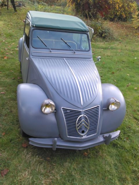 1957 Citroën Grey / Blue / Mixed - photo 2