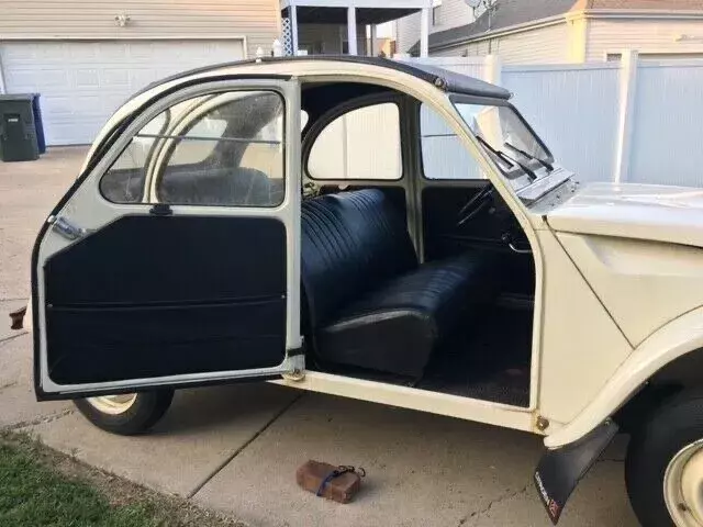 Citroen 2cv with rare suicide doors and upgraded 602cc engine 1964 Citroën 2 CV
