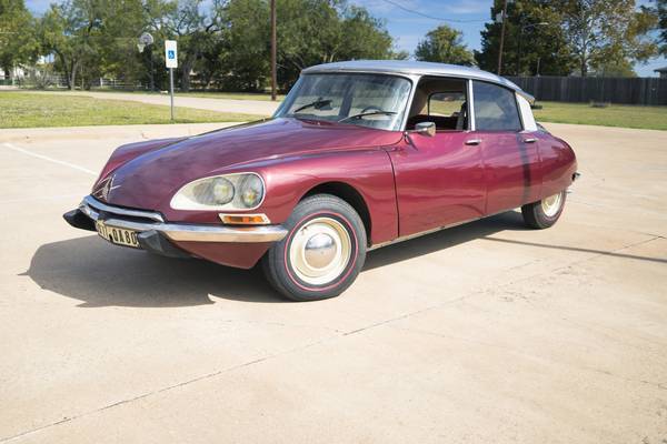 Citroen D Super ID20 Euro model w glass covered headlights 5 speed AC 1971 Citroën D Super ID20