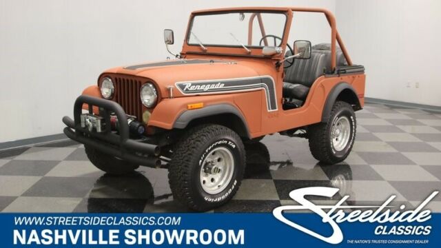 CJ5 CJ 5 CJ-5 soft top manual AMC V8 1974 Jeep CJ Renegade