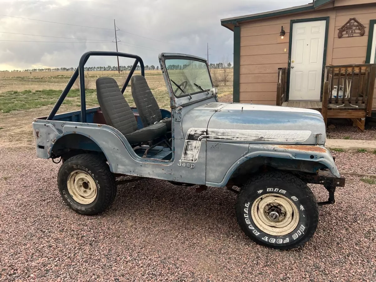 CJ5 Factory V8 T-18 4 speed running driving project 1974 Jeep CJ