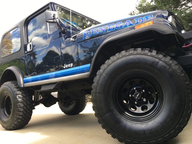 CJ7 56K Docmted Org Mi, 2 owners! MOPAR EFI 4.2 Auto, SMOG legal, CALIF car 1981 Jeep CJ Renegade
