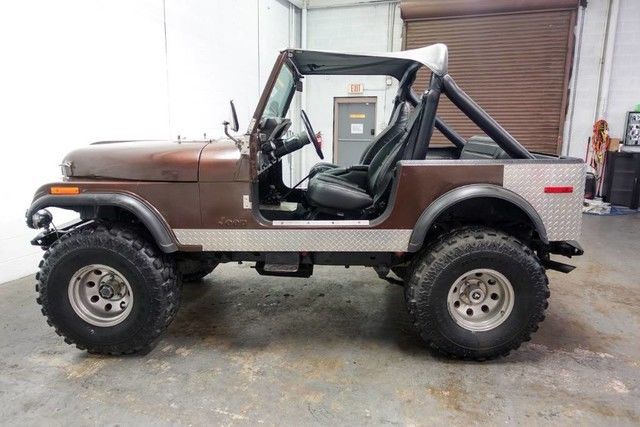 CJ7 V8 3 Speed Trans Custom Leather 1979 Jeep CJ