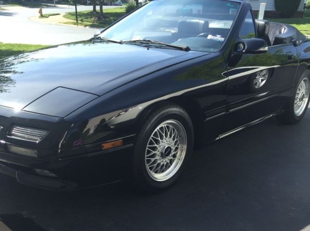 CLASSIC 1 OWNER--1990 Mazda RX7 Convertible with only 13,865 original miles, 1990 Mazda Convertible