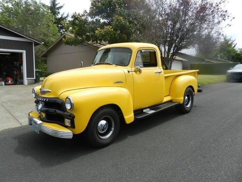 Classic 1954 CHEVY 3100 Pickup, Rebuilt Engine & Transmission, Restored Truck 1954 Chevrolet Other Pickups 3100