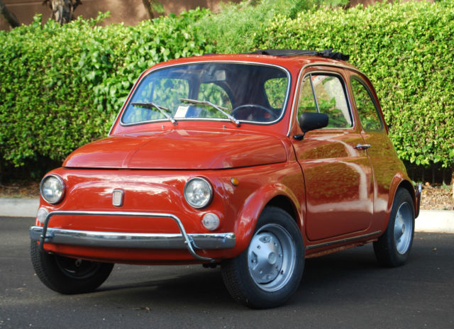Classic 1968 Fiat 500, rebuilt and restored, drives perfectly, rust-free! 1969 Fiat 500 Restored, reliable and fun!
