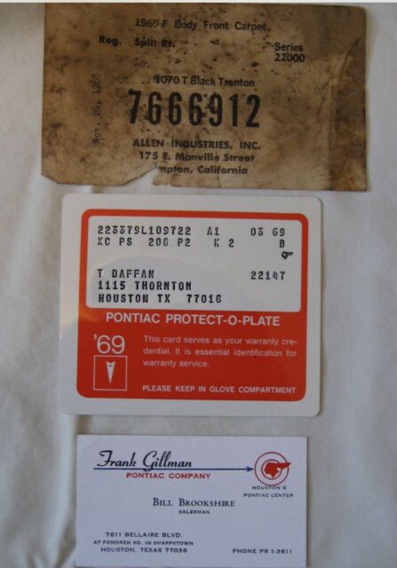 1969 Pontiac Firebird - photo 4