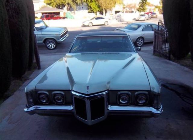 Classic 1970 Pontiac Grand Prix model J 1970 Pontiac Grand Prix Chrome