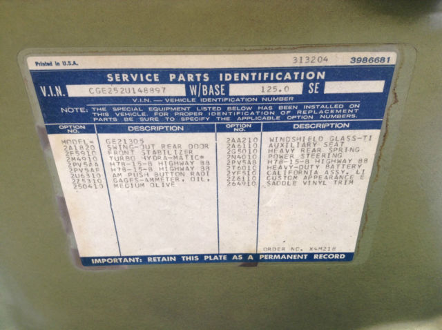 1972 Chevrolet G20 Van - photo 4