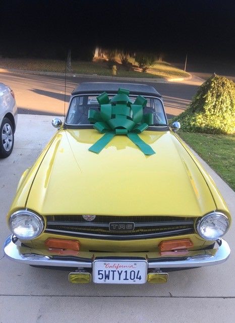 Classic 1974 Triumph TR6 1974 Triumph TR-6