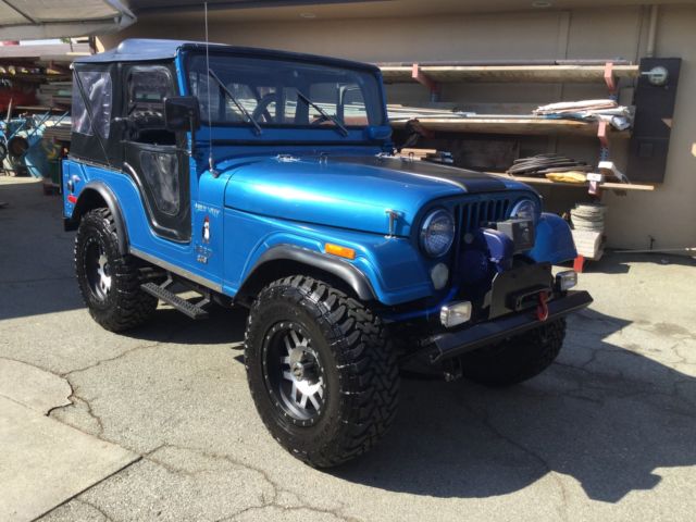 Classic 1975 Jeep CJ5 2 door 4WD 350 V8 1975 Jeep CJ CJ5