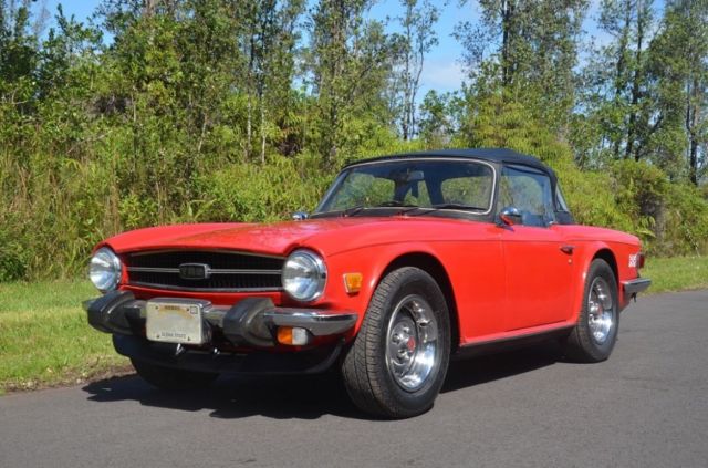 1975 Triumph TR-6 Roadster - photo 3