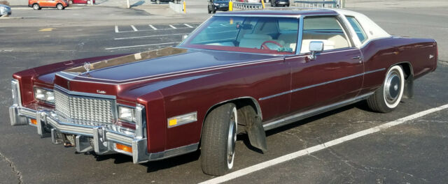 CLASSIC 1976 CADILLAC ELDORADO Runs Great Current PA State Inspected Low Miles 1976 Cadillac Eldorado