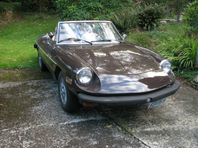 Classic 1978 Alfa Romeo Spider ready for a summer of fun 1978 Alfa Romeo Spider