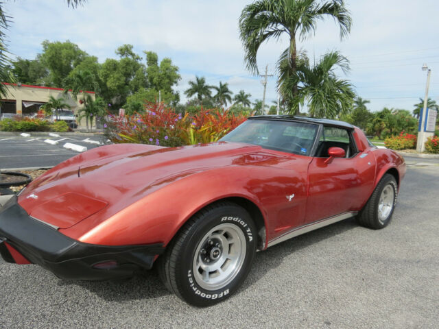 CLASSIC 1979 CHEVY CORVETTE-AUTO-LEATHER-GLASS T-TOPS-GOOD DRIVER-NO RESERVE-WOW 1979 Chevrolet Corvette LEATHER
