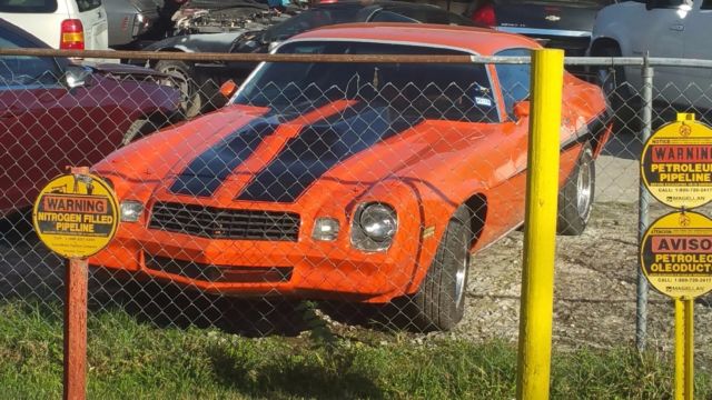 Classic 1981 Camaro Sport Coupe Orange/Black 1981 Chevrolet Camaro